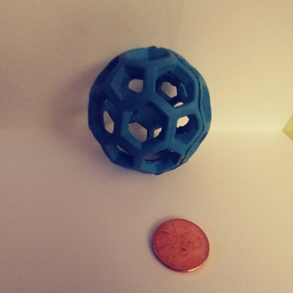 Dog Rubber Chew Toy Dog Geometric Safety Ball Pet Interactive Balls Puppy